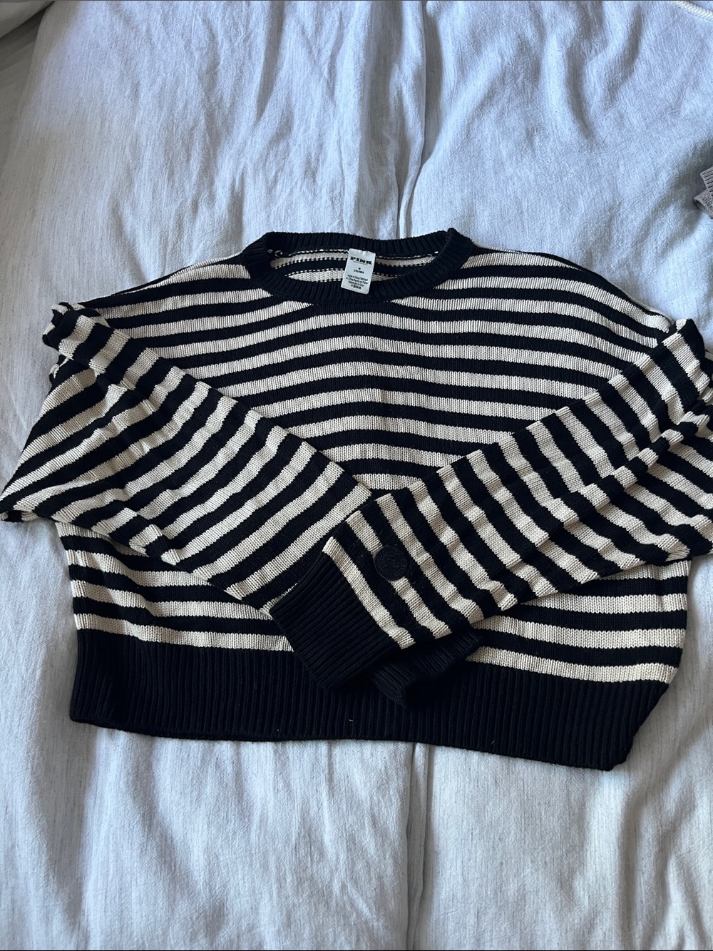 PINK Cropped Sweater